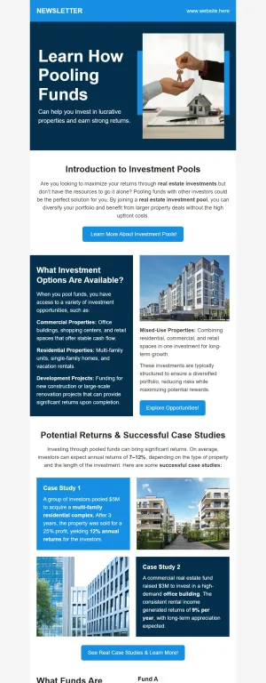  Real Estate newsletter template