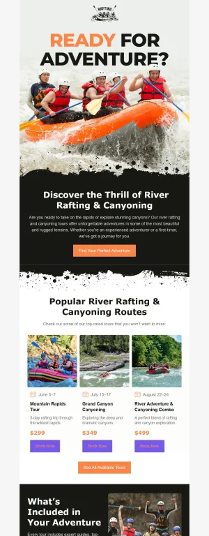 Newsletter - Travel and adventures