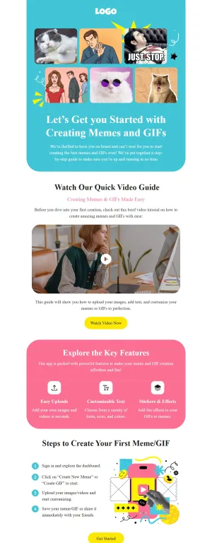 Onboarding template for the SaaS industry